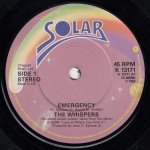 画像1: THE WHISPERS - EMERGENCY / ONLY YOU  (1)