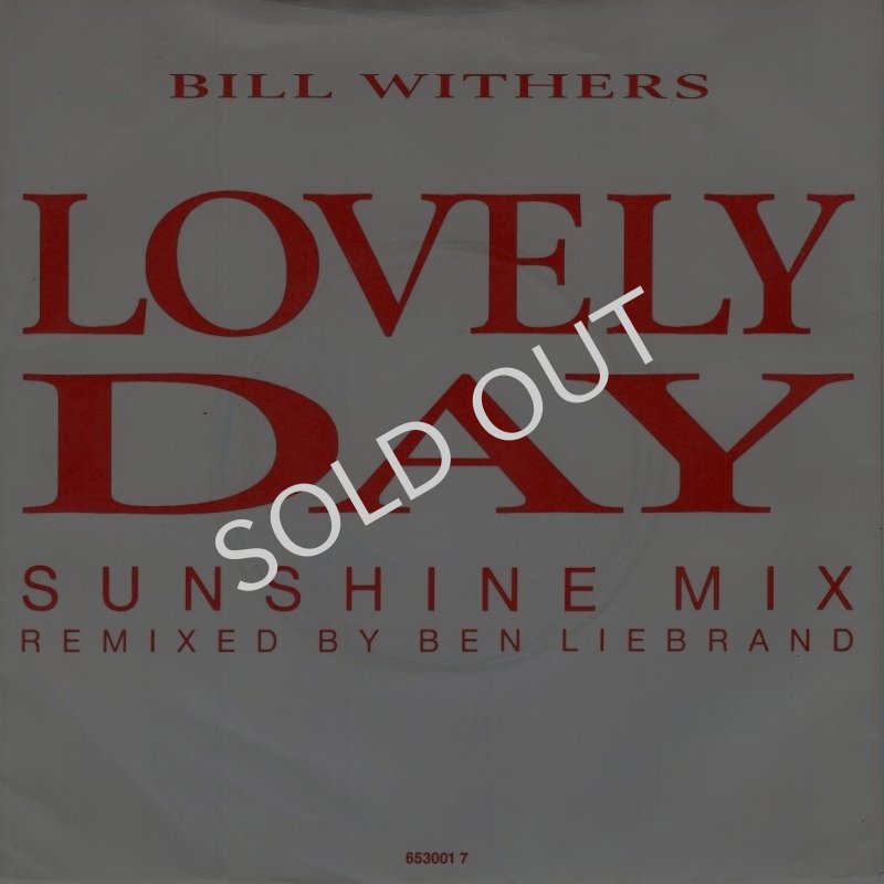 画像1: BILL WITHERS - LOVELY DAY (SUNSHINE MIX) / LOVELY DAY (ORIGINAL VERSION)  (1)