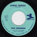 画像1: IDRIS MUHAMMAD - EXPRESS YOURSELF / SUPER BAD  (1)