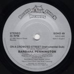 画像4: BARBARA PENNINGTON - ON A CROWDED STREET / ON A CROWDED STREET (INSTRUMENTAL DUB)  (4)