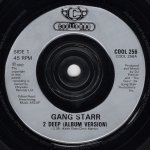 画像3: GANG STARR - 2 DEEP (ALBUM VERSION) / 2 DEEP (DODGE CITY RE-MIX EDIT)  (3)