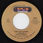 画像1: LLOYD PRICE - TRYING TO SLIP (AWAY) / THEY GET DOWN  (1)