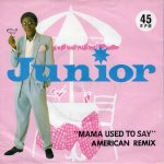 画像1: JUNIOR - MAMA USED TO SAY (AMERICAN REMIX) / MAMA USED TO SAY (AMERICAN INSTRUMENTAL MIX)  (1)