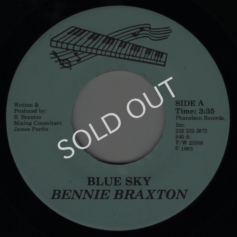 画像1: BENNIE BRAXTON - BLUE SKY / COME TO ME  (1)