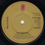 画像2: BILLY PAUL - BRING THE FAMILY BACK / IT'S CRITICAL  (2)