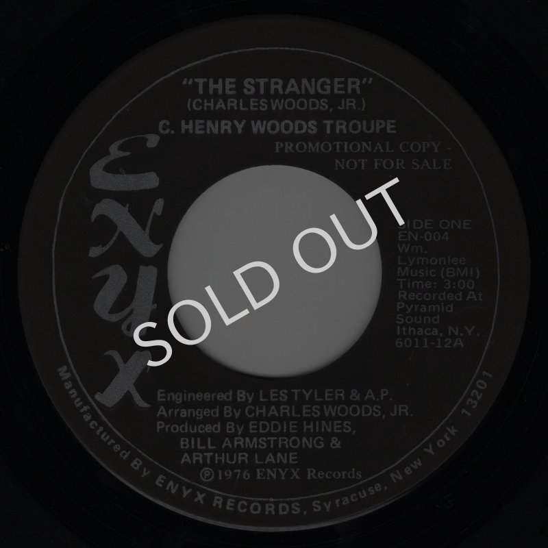 画像1: C. HENRY WOODS TROUPE - THE STRANGER / THE STRANGER (DISCO MIX)  (1)