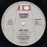 画像1: ROXANNE SHANTE - BITE THIS / BITE THIS (INSTRUMENTAL)  (1)