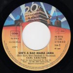 画像2: CARL CARLTON - SHE'S A BAD MAMA JAMA (SHE'S BUILT, SHE'S STACKED) / THIS FEELING'S RATED X-TRA  (2)