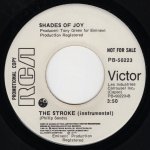 画像2: SHADES OF JOY - THE STROKE (VOCAL) / THE STROKE (INSTRUMENTAL)  (2)