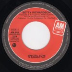 画像2: BETTY RICHARDSON - IT'S OVER WITH / SPECIAL LOVE  (2)