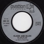 画像2: ELAINE AND ELLEN - FILL ME UP / YOU MADE ME  (2)