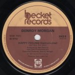 画像2: DENROY MORGAN - HAPPY FEELING / HAPPY FEELING (INSTRUMENTAL)  (2)