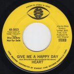 画像1: HEART - GIVE ME A HAPPY DAY / NOW  (1)