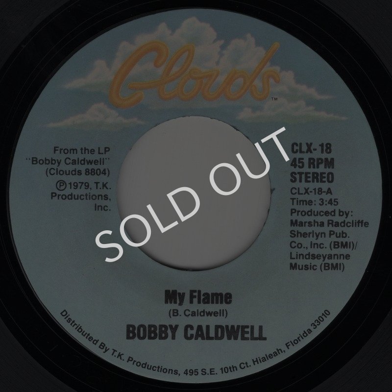 画像1: BOBBY CALDWELL - MY FLAME / COME TO ME  (1)