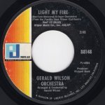 画像1: GERALD WILSON ORCHESTRA - LIGHT MY FIRE / CALIFORNIA SOUL  (1)