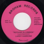 画像1: BROHAM (LARRY HAMMOND / KENNETH OWENS) - NOTHING IN COMMON / ROAD LIZARD  (1)