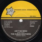 画像1: THE CUBAN BROTHERS / THE CUBAN BROTHERS FEAT. MICA PARIS - AIN'T NO NEED / SO SWEET  (1)