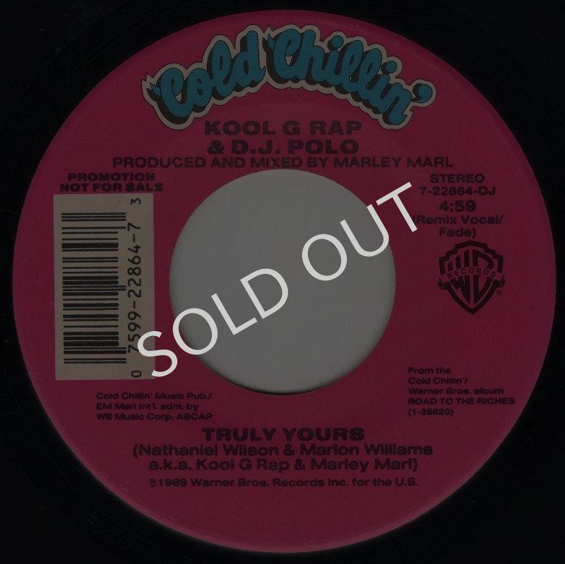 画像1: KOOL G RAP & DJ POLO - TRULY YOURS (REMIX VOCAL/FADE) / TRULY YOURS (REMIX VOCAL/FADE)  (1)