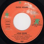 画像2: GAYLE ADAMS - LOVE FEVER / LOVE FEVER (INSTR.)  (2)