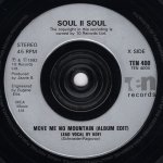 画像2: SOUL II SOUL‎ - MOVE ME NO MOUNTAIN (ALBUM EDIT) / MOVE ME NO MOUNTAIN (RADIO MIX)  (2)