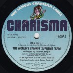 画像2: WORLD'S FAMOUS SUPREME TEAM - HEY DJ / HEY DJ (INSTRUMENTAL VERSION)  (2)