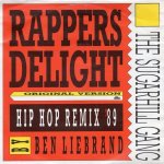 画像1: THE SUGARHILL GANG - RAPPER'S DELIGHT (HIP HOP RADIO EDIT) / RAPPER'S DELIGHT (OR. VERSION)  (1)