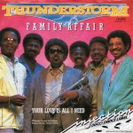 画像1: THUNDERSTORM - FAMILY AFFAIR / YOUR LOVE IS ALL I NEED  (1)