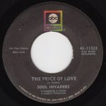 画像2: LITTLE SHERMAN & THE MOD SWINGERS / SOUL INVADERS - THE PRICE OF LOVE / THE PRICE OF LOVE  (2)