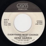 画像2: GENE HARRIS - HOT LIPS / EVERYTHING MUST CHANGE  (2)