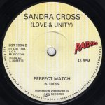 画像2: PAULETTE TAJAH / SANDRA CROSS ‎- CO'S YOU LOVE ME BABY / PERFECT MATCH  (2)