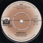 画像2: FRANKIE VALLI - SWEARIN' TO GOD / WHY  (2)