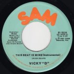 画像2: VICKY "D" - THIS BEAT IS MINE / THIS BEAT IS MINE (INSTRUMENTAL)  (2)