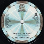 画像2: THE TEMPTATIONS - TREAT HER LIKE A LADY / ISN'T THE NIGHT FANTASTIC  (2)