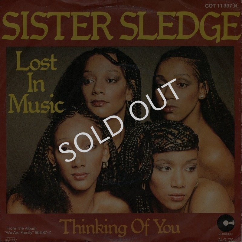 画像1: SISTER SLEDGE - LOST IN MUSIC / THINKING OF YOU  (1)