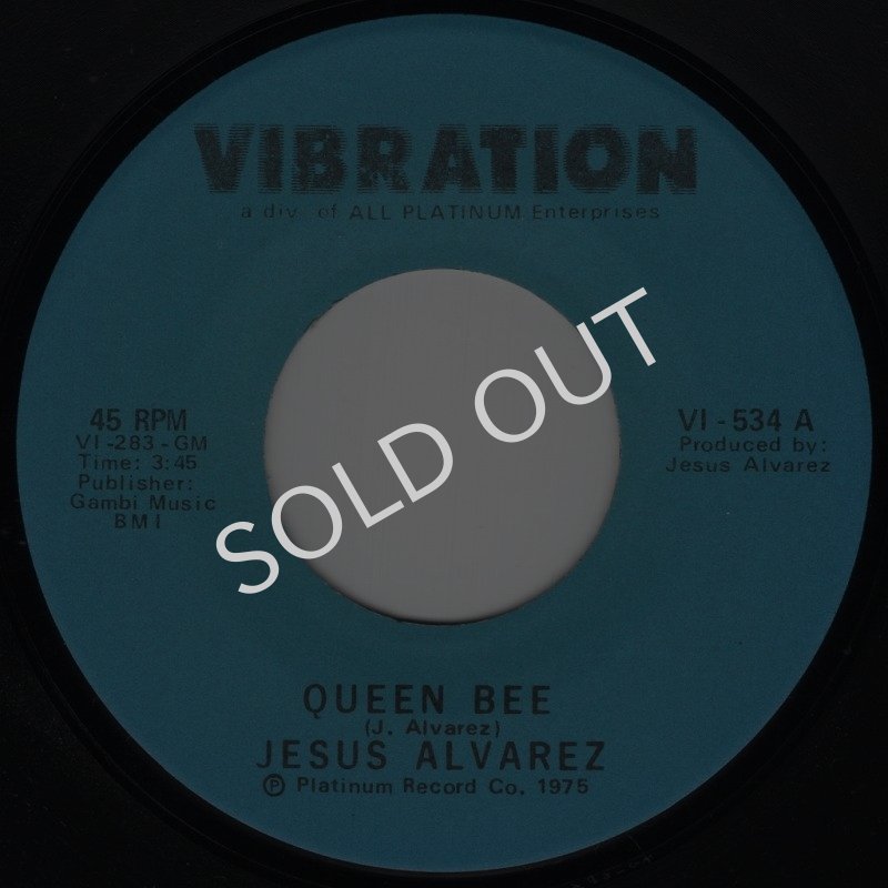 画像1: JESUS ALVAREZ - QUEEN BEE / PLEASE STAY DON’T GO  (1)