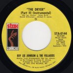 画像2: ROY LEE JOHNSON & THE VILLAGERS - THE DRYER (PART I) (VOCAL) / THE DRYER (PART II) (INSTRUMENTAL)  (2)