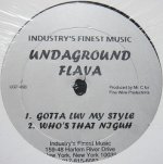 画像2: UNDAGROUND FLAVA / WHAT'S YOUR FUNCTION ? (2)