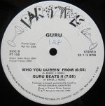 画像2: GURU / WHO YOU STEALIN' FROM (2)