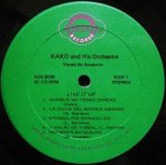 画像3: KAKO & HIS ORCHESTRA / LIVE IT UP (3)