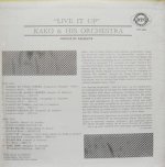 画像2: KAKO & HIS ORCHESTRA / LIVE IT UP (2)