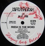 画像1: MANTRONIX with MC TEE / FRESH IS THE WORD (1)