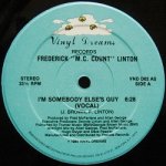 画像1: FREDERICK "M.C. COUNT" LINTON / I'M SOMEBODY ELSE'S GUY (1)