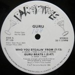 画像1: GURU / WHO YOU STEALIN' FROM (1)