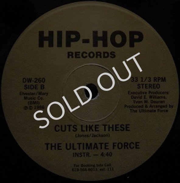 ULTIMATE FORCE / CUTS LIKE THESE / HIP-HOP / US 12